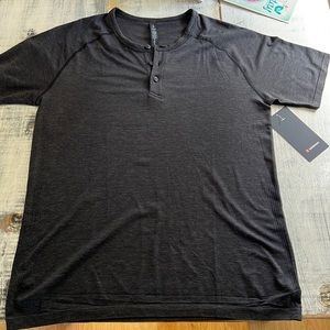 Lululemon Henley Large Black - New with tags